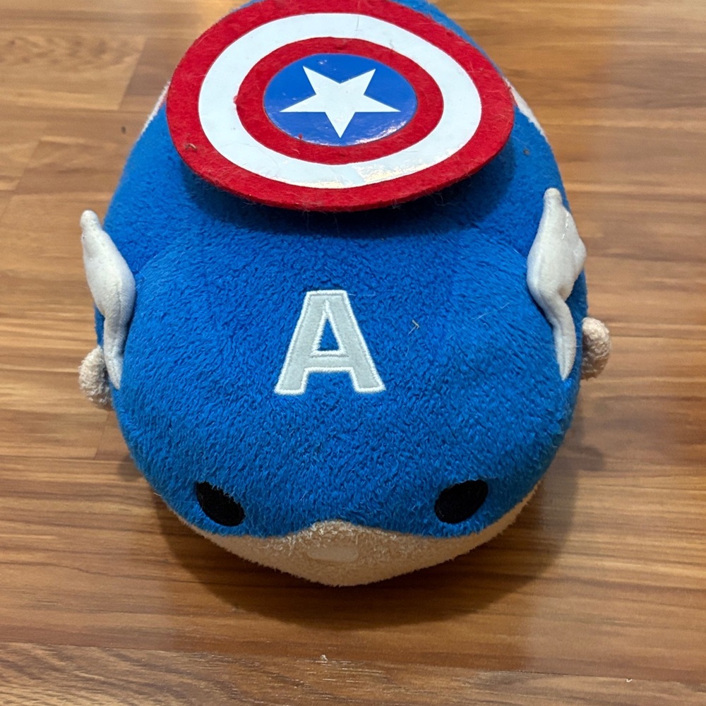 Marvel Blue Plush with Red Accents
